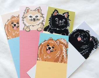 Pomeranian Bookmarks - Eco-friendly Set of 5