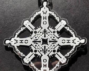 Doctor Who: The Tenth Doctor Snowflake Ornament