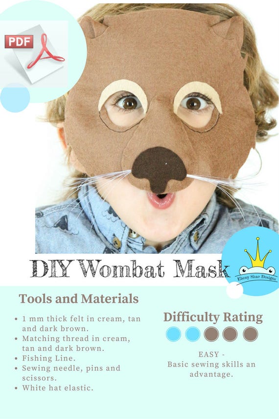 wombat sewing pattern