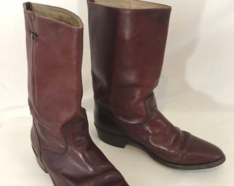 Vintage Frye Cowboy Boots Western Mens Size 13