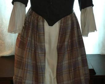 18th Century Scottish Style Day Dress