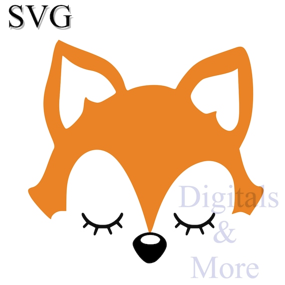 Cute Fox SVG Files Free cute fox svg file for cuttable and printable projects