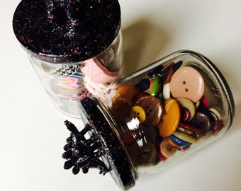 Dinosaur | Storage Jar | Diplodocus | Raptor | T-rex | Stegosaurus | Triceratops | Glitter | Toy | Gift