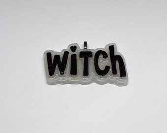 Witch Necklace Pendant