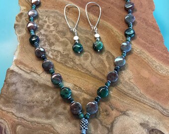 Ruby Zoisite 18 in necklace