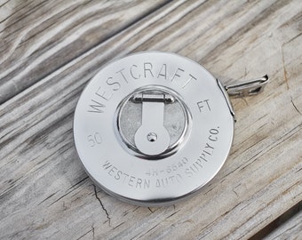 Westcraft 50 foot steel tape measure Western Auto Supply Co