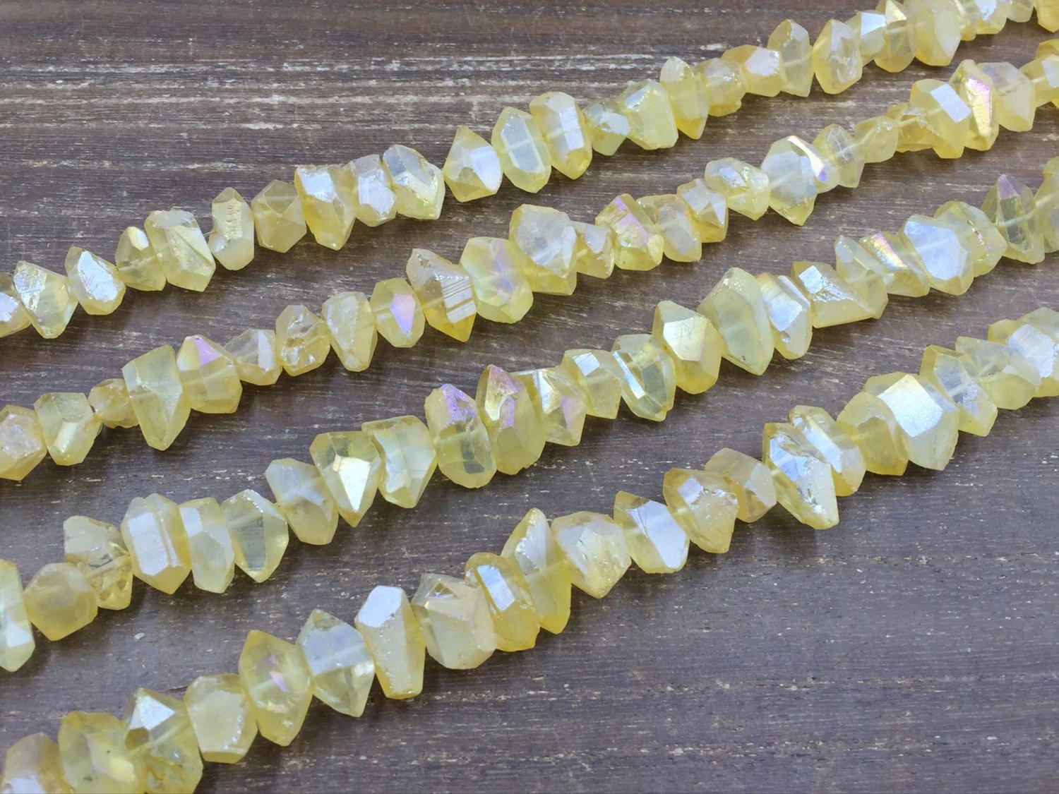 Yellow Quartz Crystal Points Raw Crystal Quartz Nuggets Double