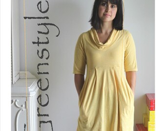 Laurel Dress or Tunic in sizes XXS to 3XL - Instant Download