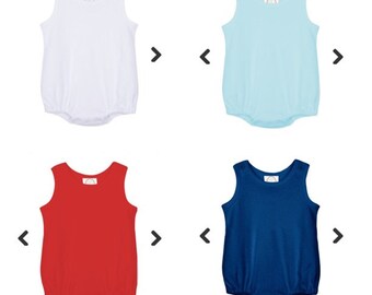 Boys Monogram Bubble*****Please Read Shop Announcement*****