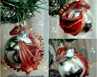 Dragon Christmas ball