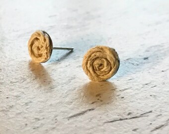 Twine Twisted Stud Earrings