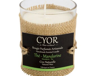 BOUGIE PARFUMÉE Thé-Mandarine 130g