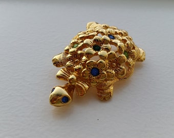 Turtle Brooch by AVON