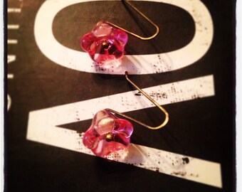 Stop and smell the flowers earrings