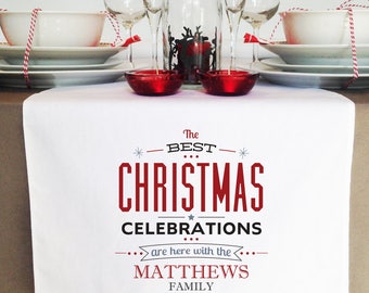 Celebrations Christmas Table Runner