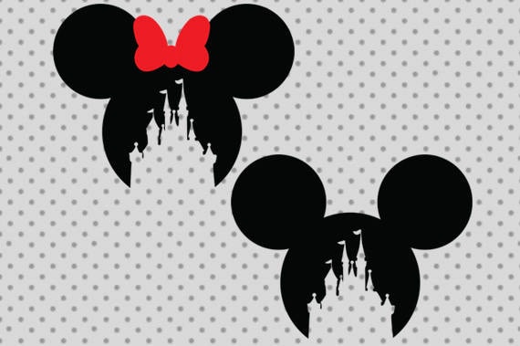 Disney castle SVG Disney Monogram castle Princess castle