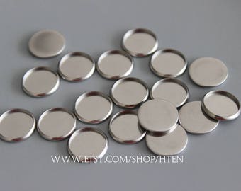 50pcs stainless steel Bezel Tray Setting 8mm 10mm 12mm 14mm 16mm 18mm 20mm 25mm Antique Bronze,Stainless Steel Bezel Blanks Blank Bezel