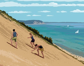 Michigan - Sleeping Bear Dunes (Art Prints available in multiple sizes)