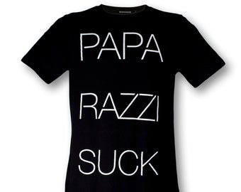STARLINE LONG t-shirt paparazzi suck male black