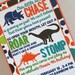 Dinosaur birthday party invitation, dinosaur party invitation, dinosaur invitation, boys birthday party, dinomite birthday dinosaur birthday