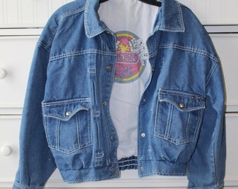 Vintage Girls Denim Jean Jacket