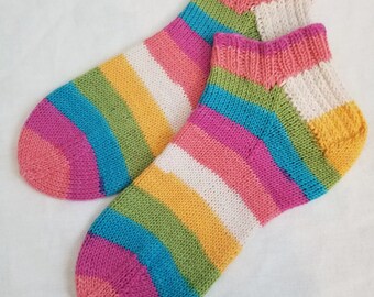 Candy Shoppe Striped Ankle Socks
