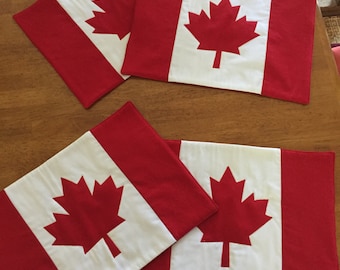 Canadian Flag Place mats