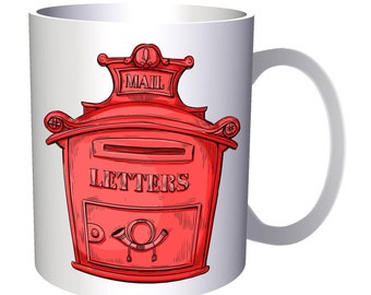 Mail Box Letters 11oz Mug a783