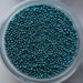 Metallic Blue Green Micro Beads. 5 grams