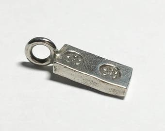 Hill Tribe Silver Charm 5x11 rectangle