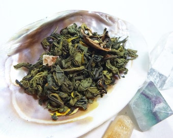 1 oz Trueforge - Green Tea - Strawberry lemon loose leaf tea