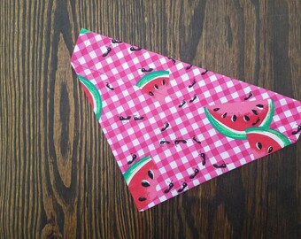 Picnic ants slip on collar bandana