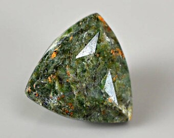 Nyboite 2.76cts Trillion Cut 9.20 x 9.20mm Greece T1532 Green Loose Gem Faceted Gemstone Jewelry Making Semi Precious Triangle