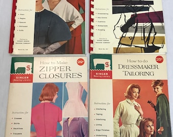 Singer Sewing Library Books, Price is per Book