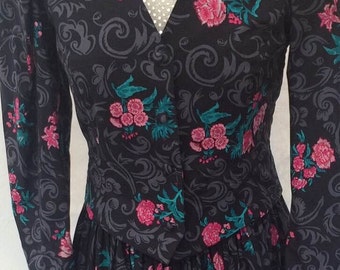 Women's vintage Laura Ashley dress and jacket (UK 10-12)
