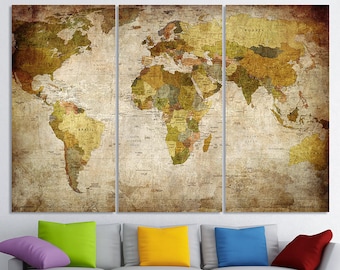 world map canvas art world map canvas map canvas world map wall art map on canvas