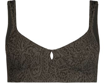 The Full Monty Bra in Khaki