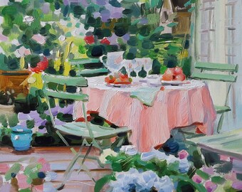 Pale Rose Tablecloth