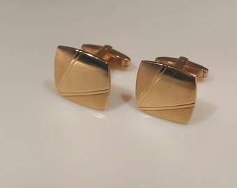 Vintage Foster goldtone cufflinks