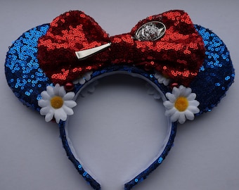 Handmade Spoonful of Sugar Sequin Mouse Ears Mary