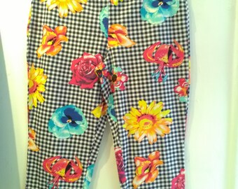 Vintage 1990's Benetton Pedal Pushers Size Small