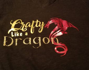 Crafty Like a Dragon T-Shirt