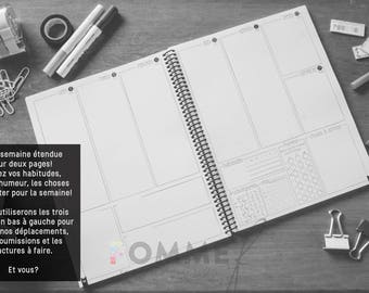 AGENDA 2018. Bullet Journal style. Agenda. Organizer. Bullet Journal