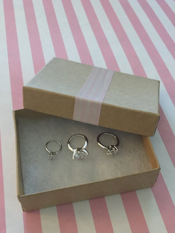 Set of 3 baby rings newborn ring 24 month baby ring 812