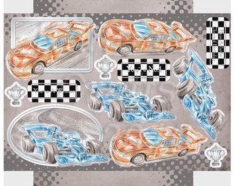 Blue F1 / stock car rouge_KBPCT9831