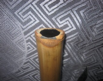 Inlayed Bamboo Shakuhachi Flute In D ( 1.8 )
