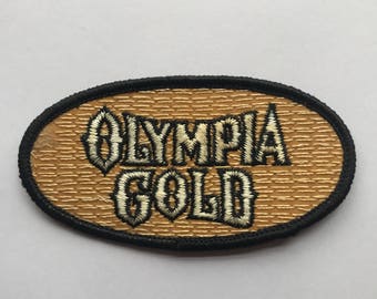 Olympia Gold Beer Patch