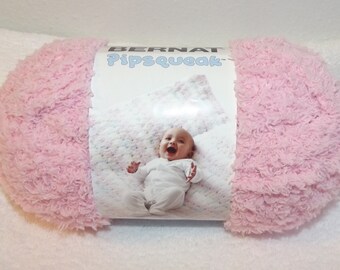 Bernat Pipsquak Yarn, Tickle Me Pink Bernat Yarn, Pink Bernat Yarn, Pink Baby Yarn, Soft Pink Baby Yarn, Bernat Yarn, Bernat Pipsqueak