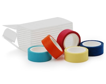 5 rolls Masking Adhesive Tape (1.5cm*5m) - Colorful 10043850