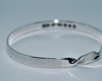 Vintage Sterling Silver Hallmarked Bangle